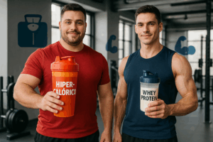 qual a diferença entre hipercalorico e whey​