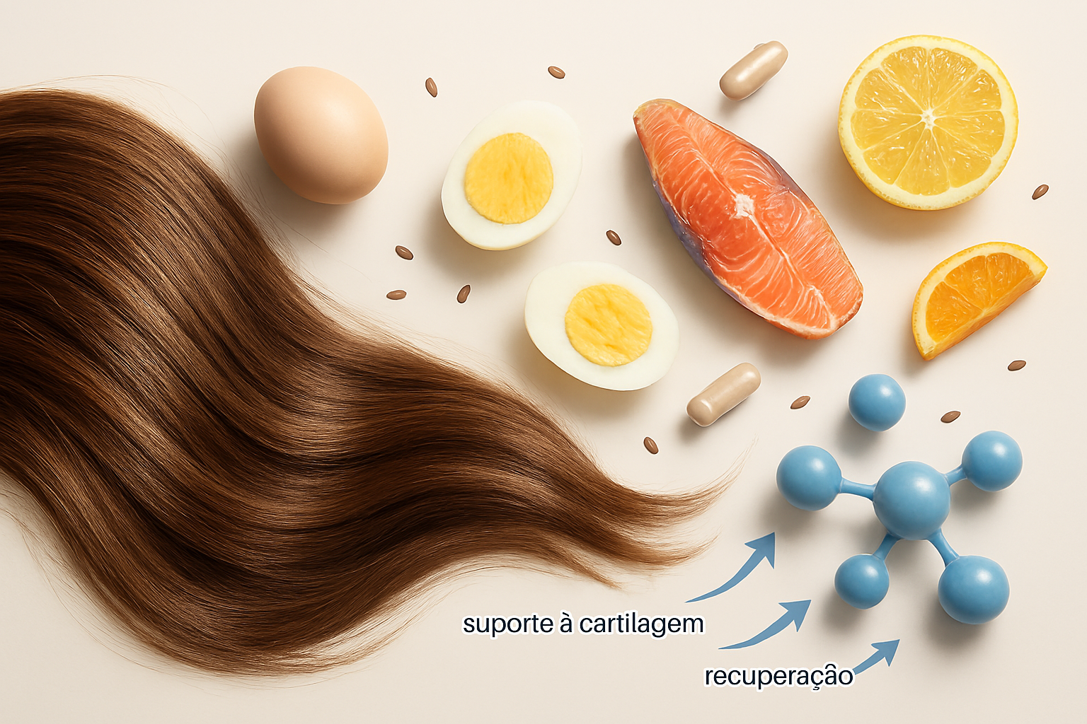 qual é a melhor vitamina para crescer o cabelo
