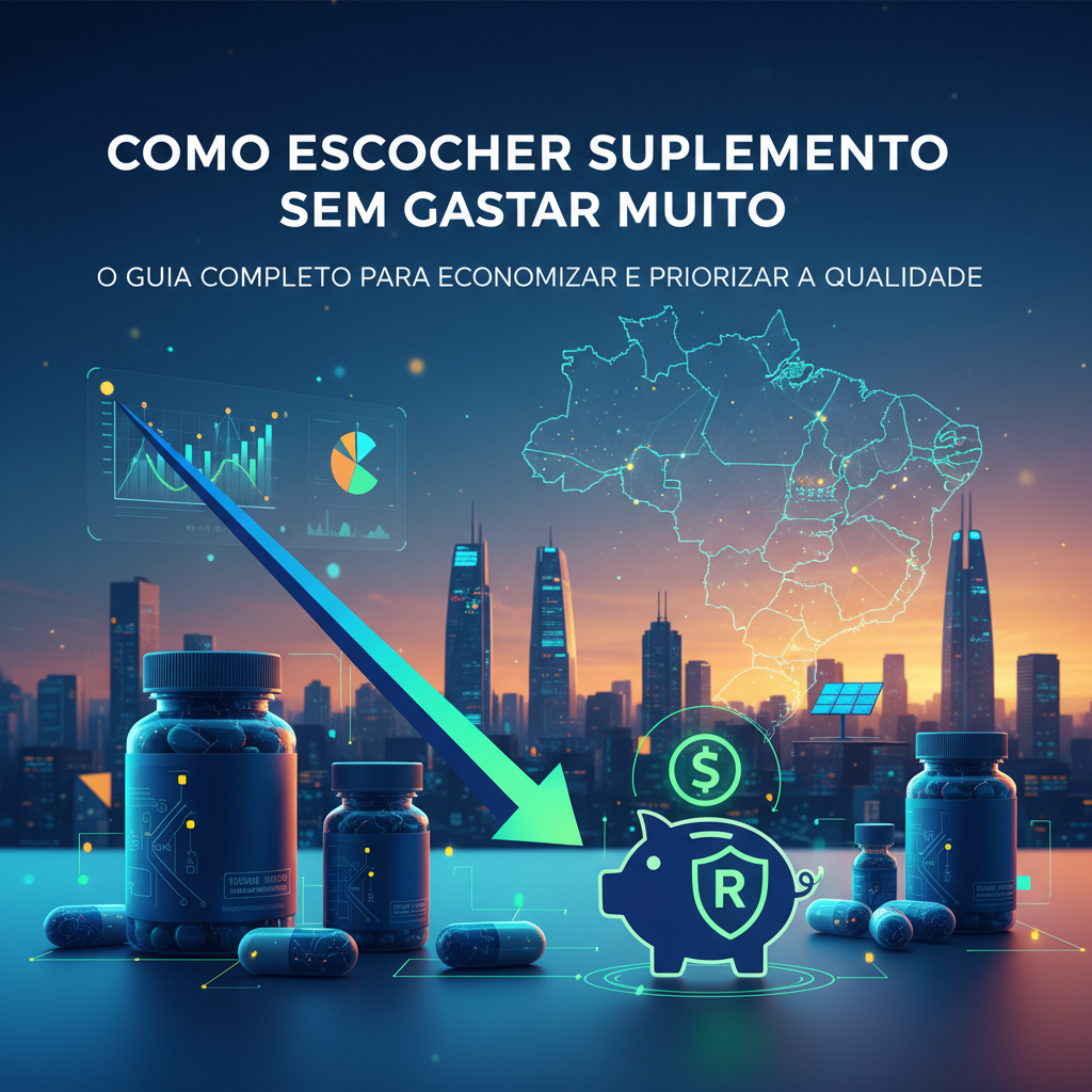 Como escolher suplemento sem gastar muito