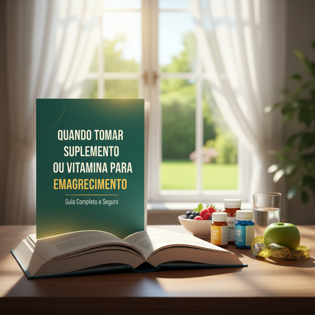 Quando Tomar Suplemento ou Vitamina para Emagrecimento: Guia Completo e Seguro