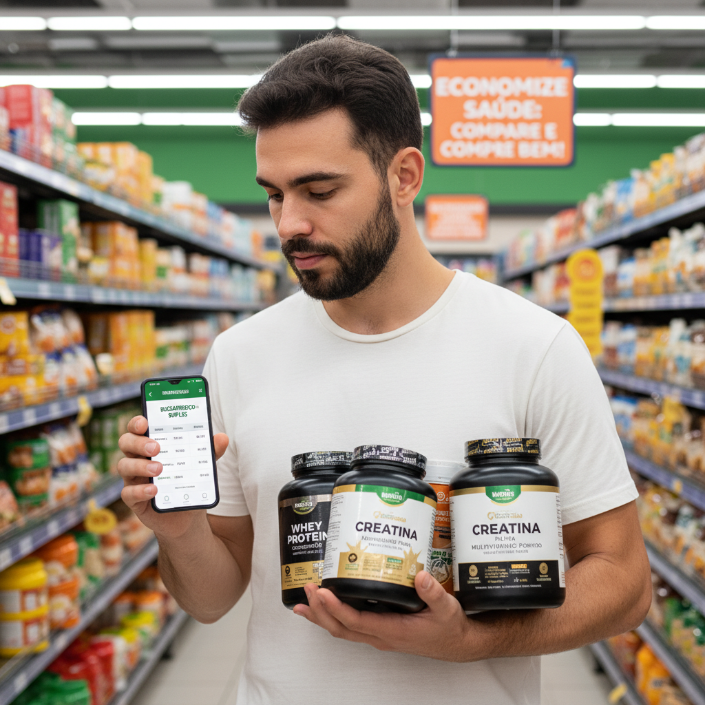Como escolher suplemento sem gastar muito