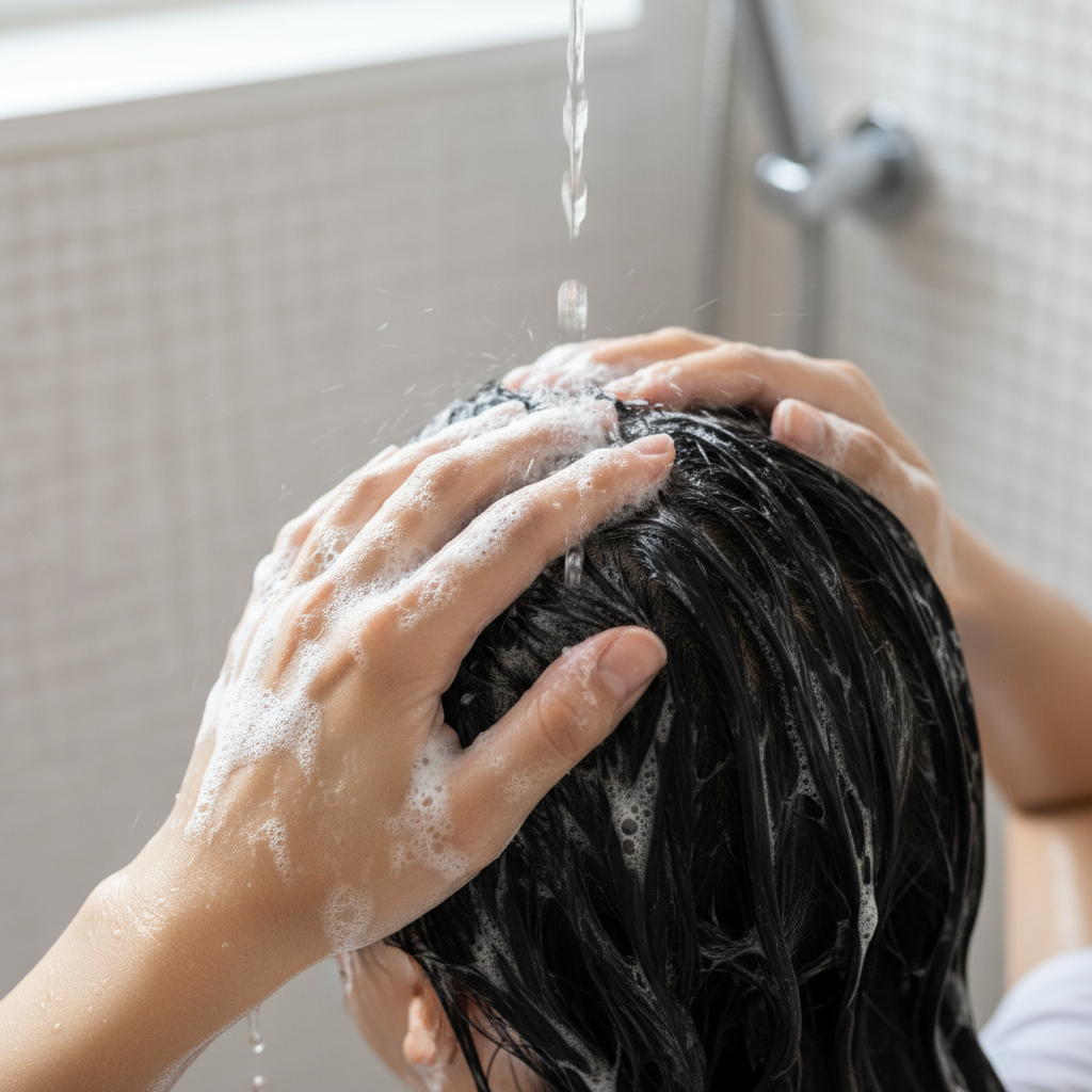 vitamina para queda de cabelo no shampo