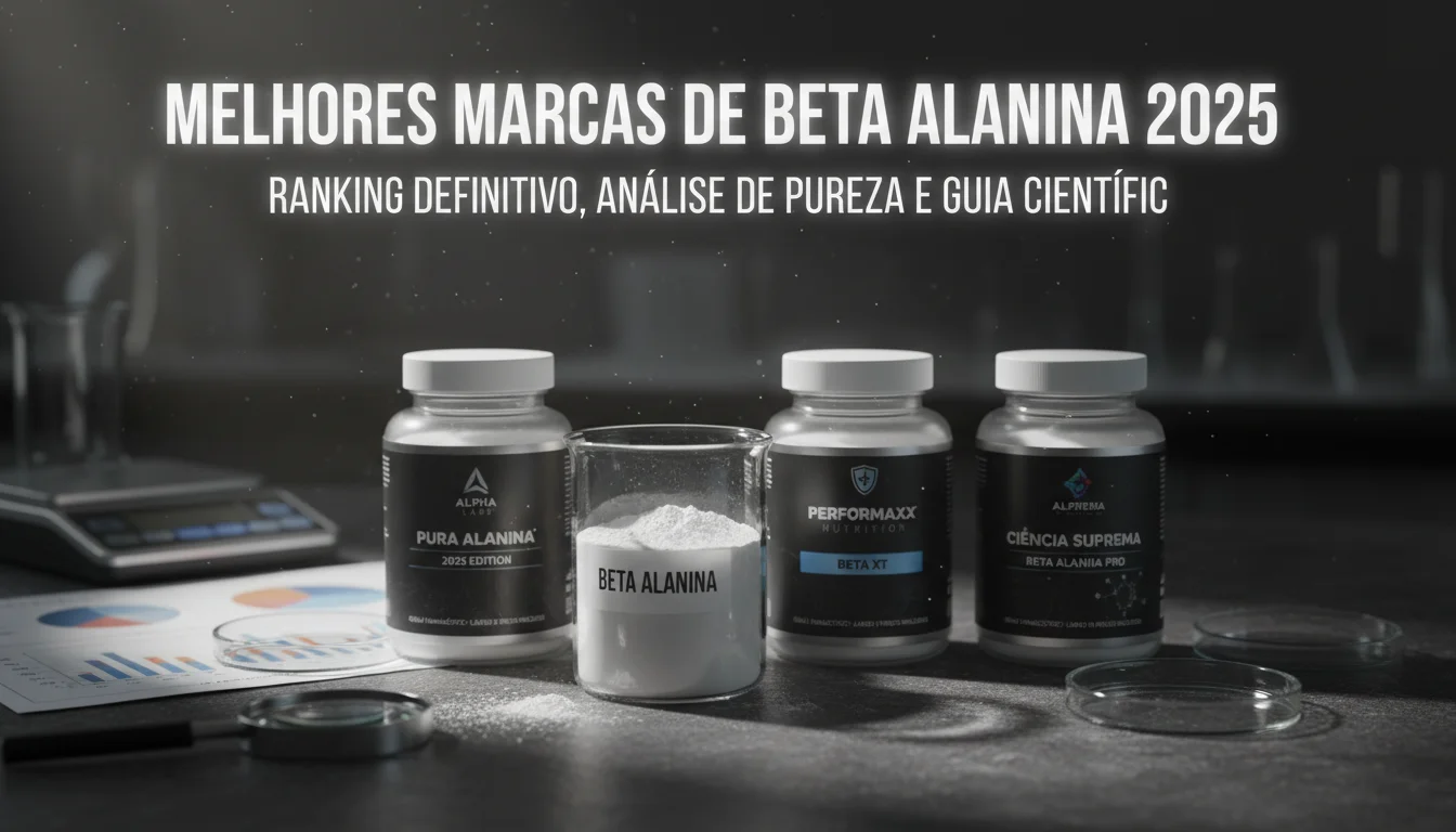 beta alanina melhores marcas - Imagem de destaque: Melhores Marcas de Beta Alanina 2025: Ranking Definitivo, Análise de Pureza e Guia Científico