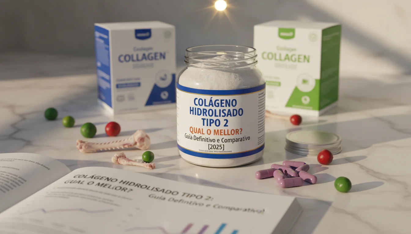 colageno hidrolisado tipo 2 qual o melhor - Imagem de destaque: Colágeno Hidrolisado Tipo 2: Qual o Melhor? Guia Definitivo e Comparativo [2025]
