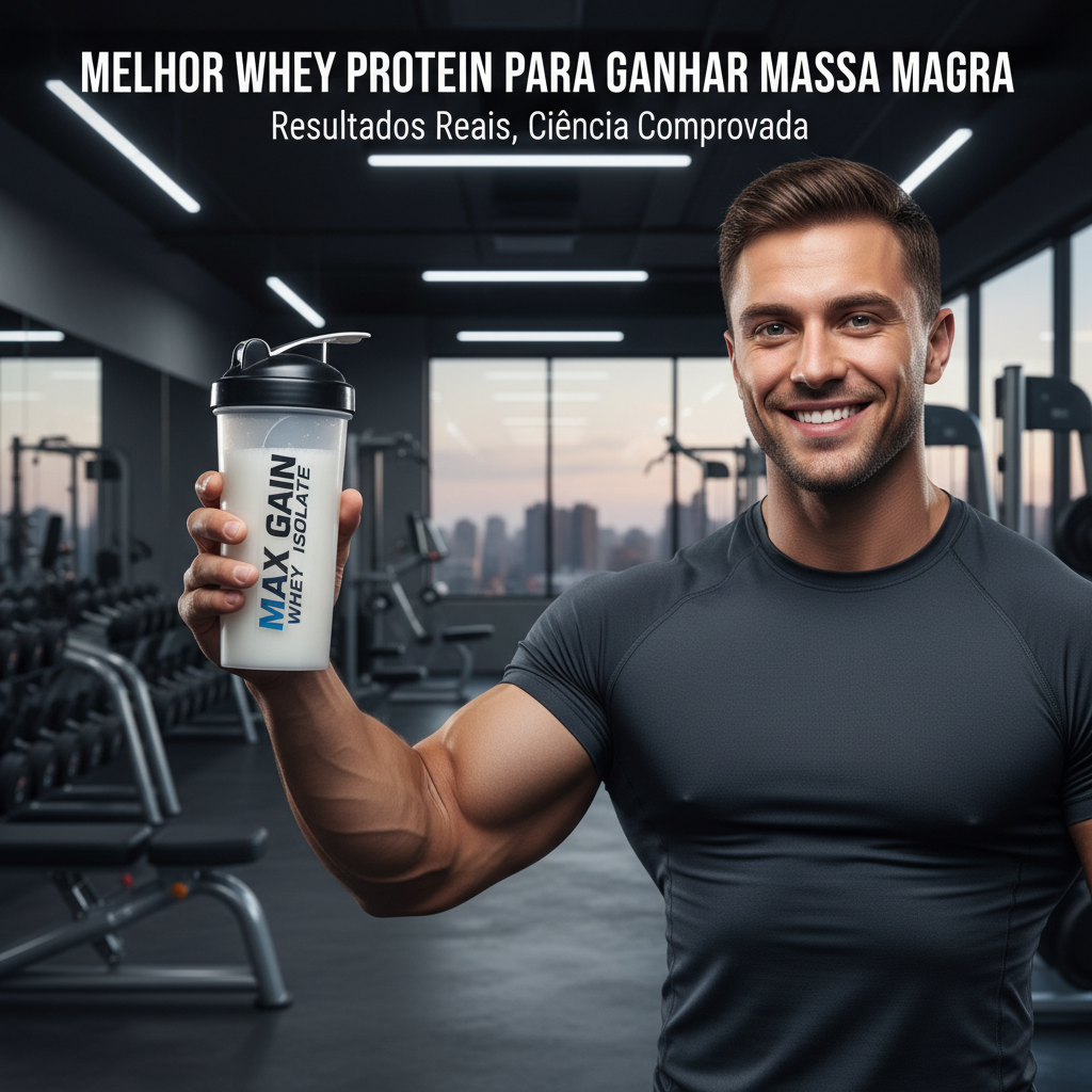 Melhor Whey Protein para Ganho de Massa Magra