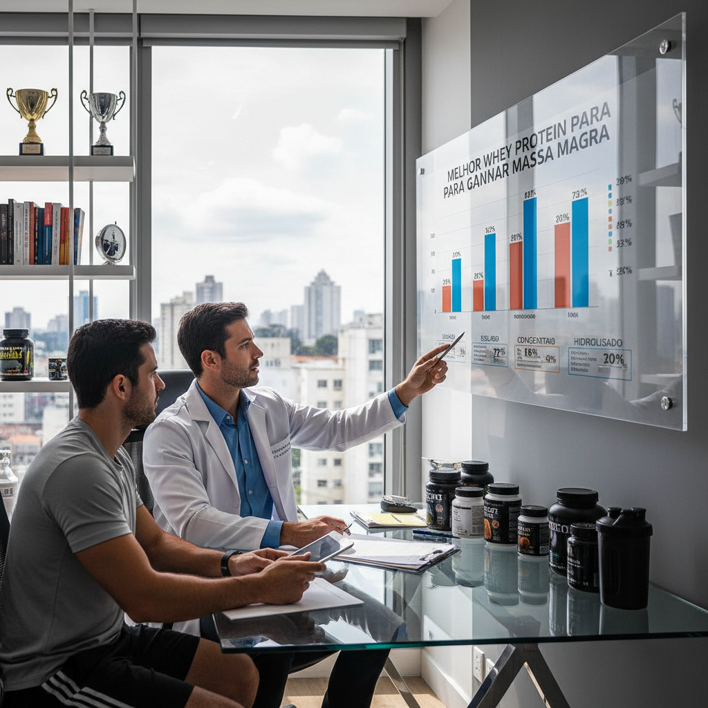 Melhor Whey Protein para Ganho de Massa Magra