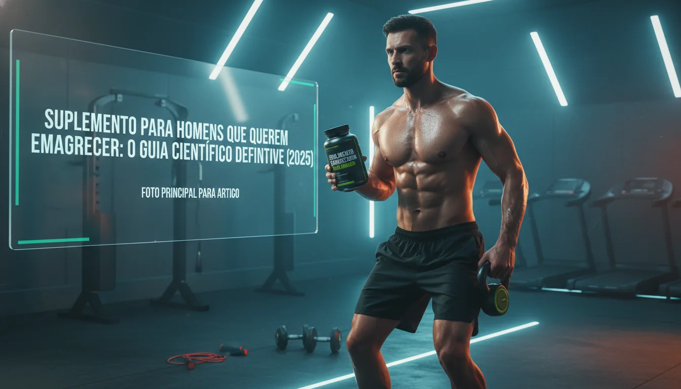 suplemento para homens que querem emagrecer - Imagem de destaque: Suplemento para Homens que Querem Emagrecer: O Guia Científico Definitivo (2025)