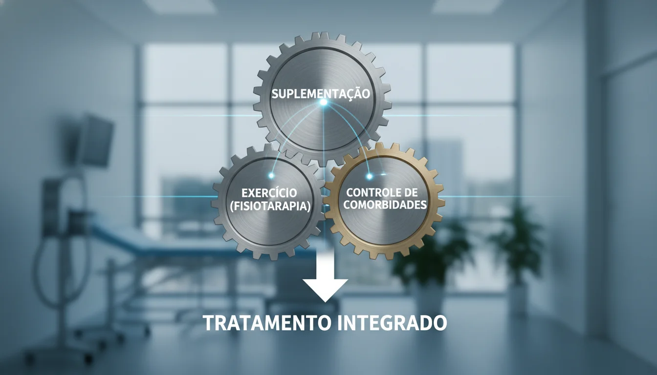 suplementos para sarcopenia em idosos acamados