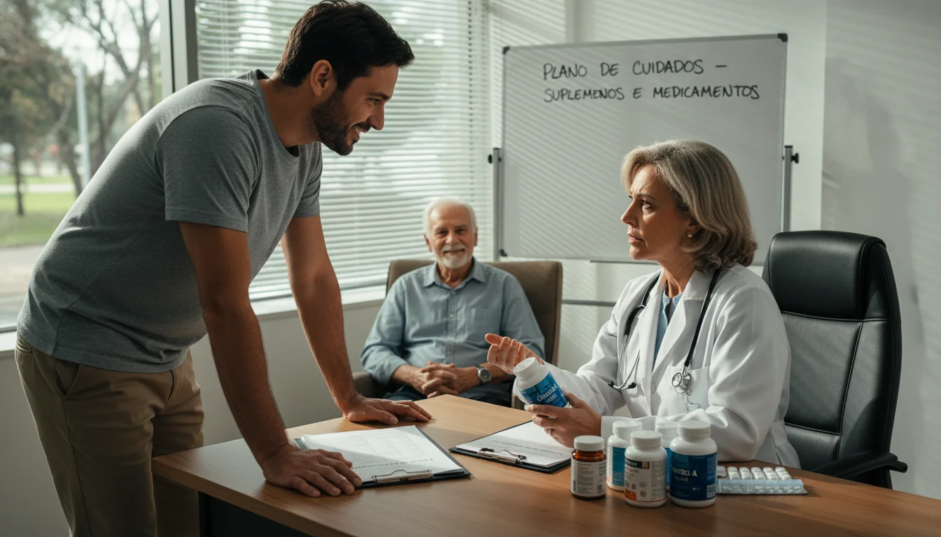 suplementos para sarcopenia em idosos acamados