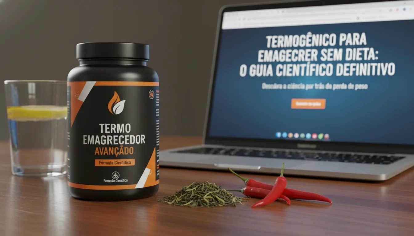 termogenico para emagrecer sem dieta - Imagem de destaque: Termogênico para Emagrecer Sem Dieta: O Guia Científico Definitivo