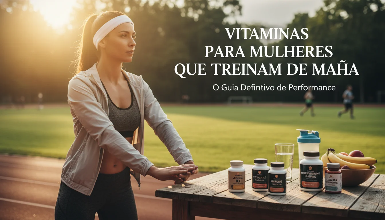 vitaminas para mulheres que treinam de manhã - Imagem de destaque: Vitaminas para Mulheres que Treinam de Manhã: O Guia Definitivo de Performance