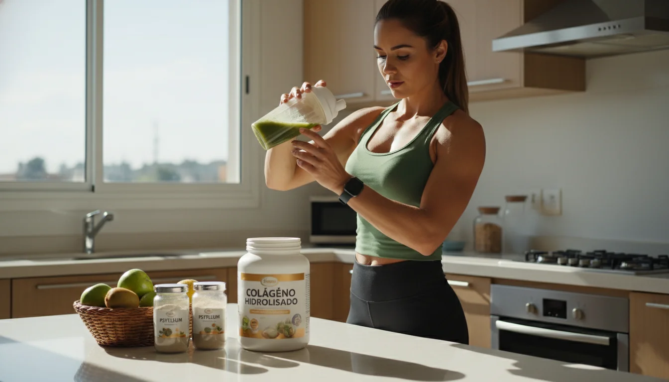 colágeno para secar barriga