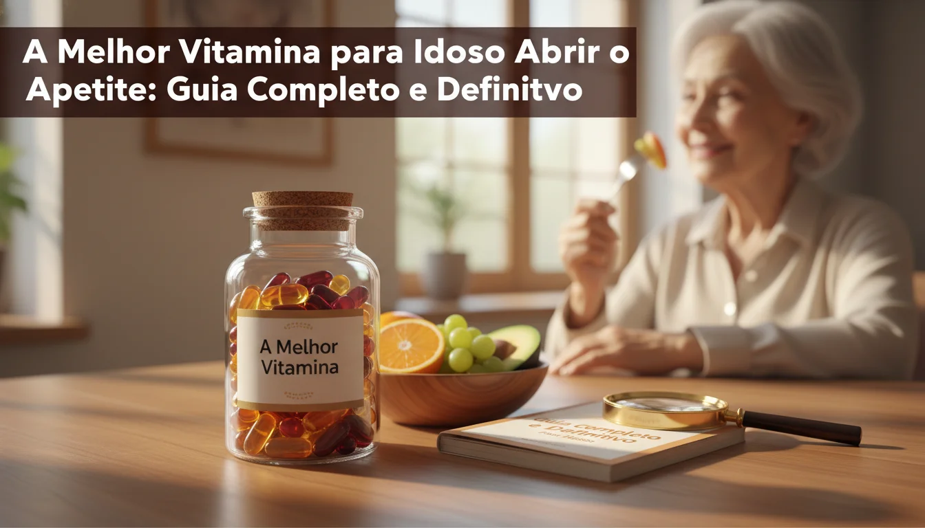 melhor vitaminas para idoso abrir o apetite - Imagem de destaque: A Melhor Vitamina para Idoso Abrir o Apetite: Guia Completo e Definitivo
