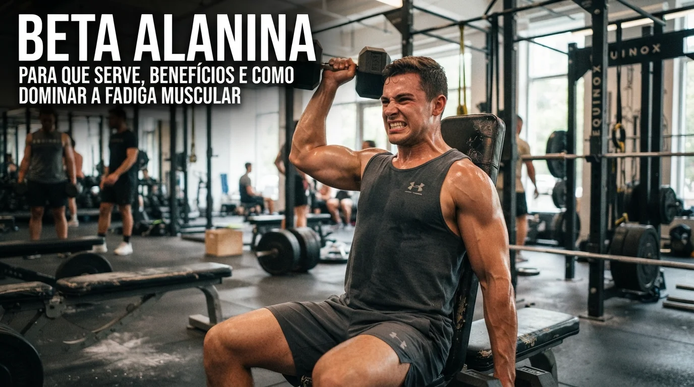 beta alanina para que serve - Imagem de destaque: Beta Alanina: Para Que Serve, Benefícios e Como Dominar a Fadiga Muscular
