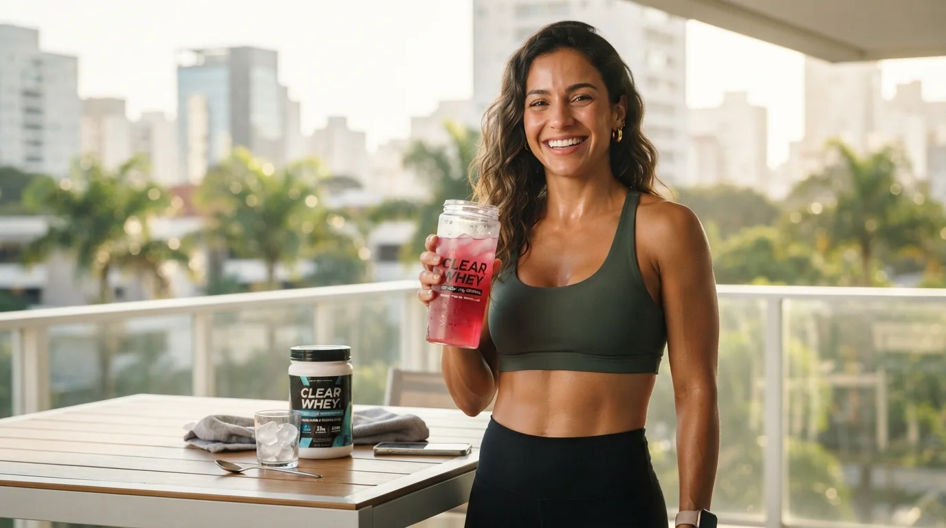 Clear - Imagem de destaque: Clear Whey: O Guia Definitivo Sobre a Revolução da Proteína Refrescante
