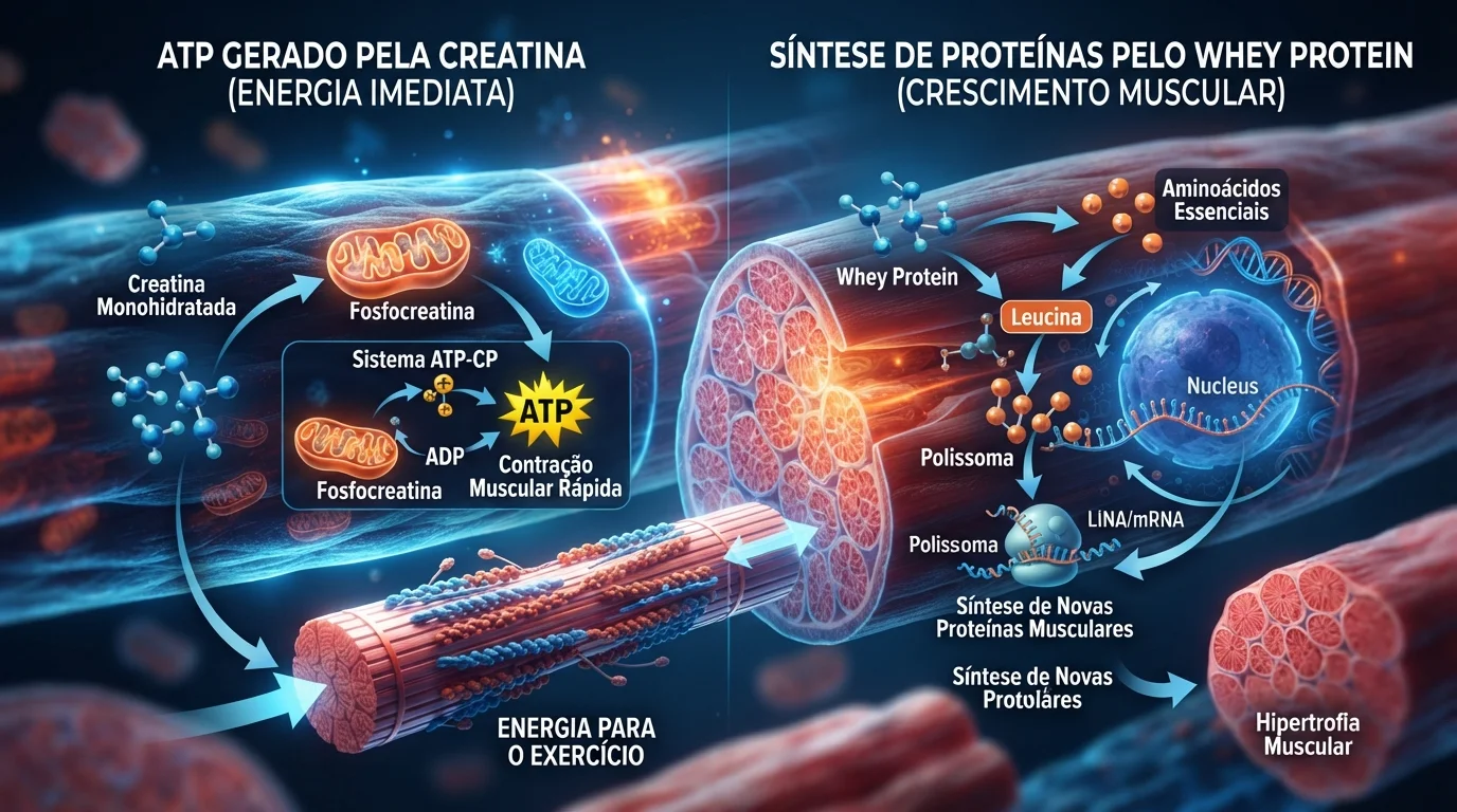 Como Tomar Whey e Creatina Juntos Como Tomar Whey e Creatina Juntos