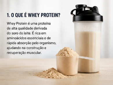 Como o whey protein é produzido: do soro do leite ao suplemento em pó