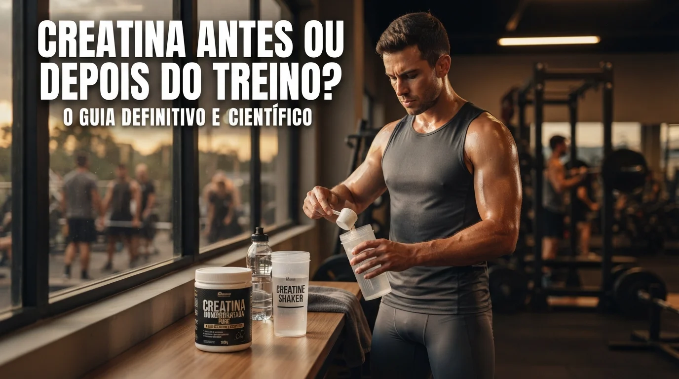 creatina antes ou depois do treino - Imagem de destaque: Creatina Antes ou Depois do Treino: O Guia Definitivo e Científico
