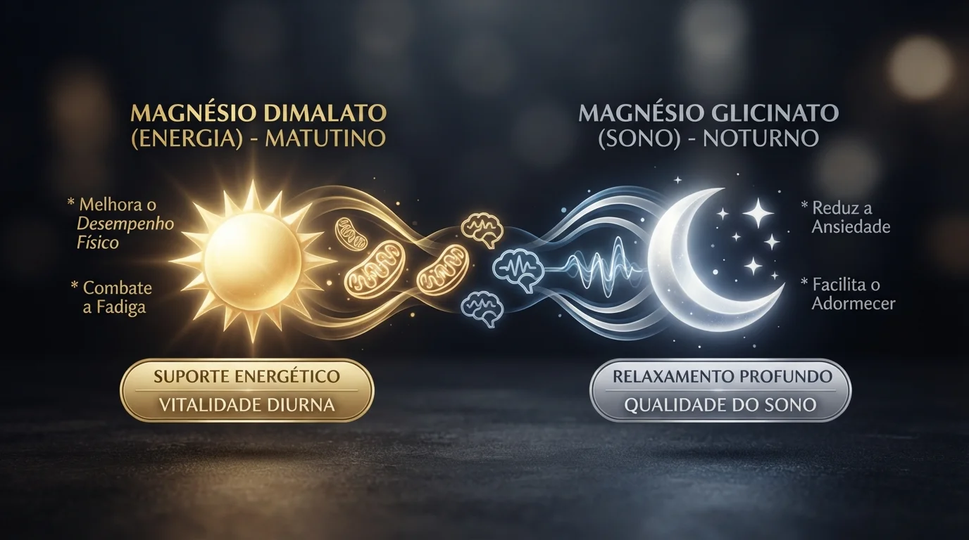 Magnésio Dimalato ou Glicinato: Qual o Melhor? [2026 + Calculadora]