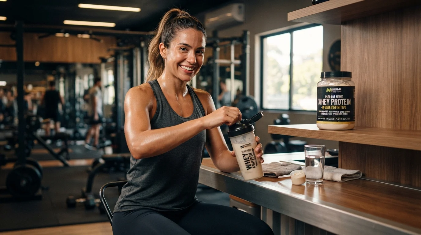 Para Que Serve Whey Protein - Imagem de destaque: Para Que Serve Whey Protein: O Guia Definitivo Sobre Benefícios, Tipos e Como Tomar