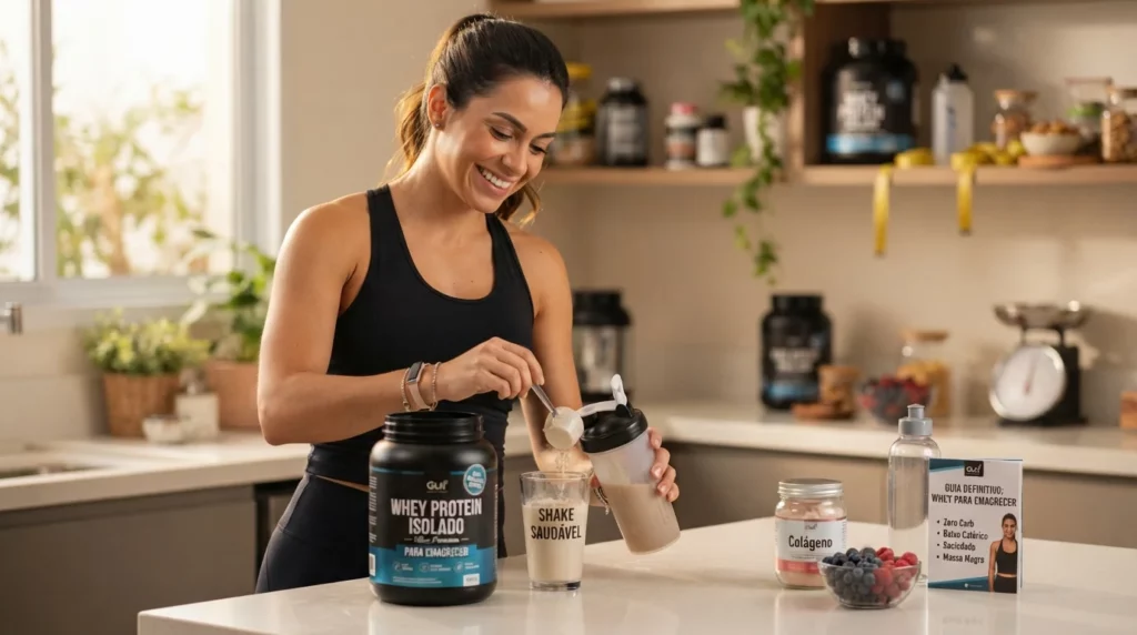 Qual Whey Protein Para Emagrecer - Imagem de destaque: Qual Whey Protein Para Emagrecer: O Guia Definitivo e Baseado em Ciência