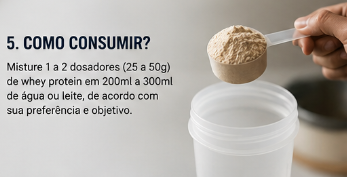 Quantidade ideal de whey protein por dia por objetivo