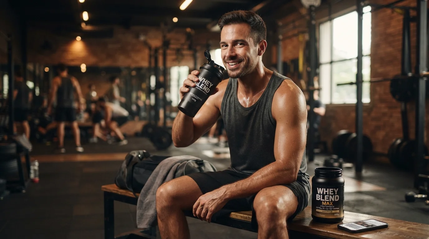 whey blend - Imagem de destaque: Whey Blend: O Guia Definitivo Sobre a Proteína de Absorção Gradual