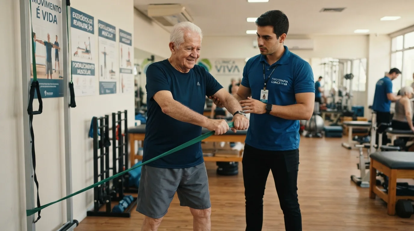 Whey protein isolado para sarcopenia em idosos