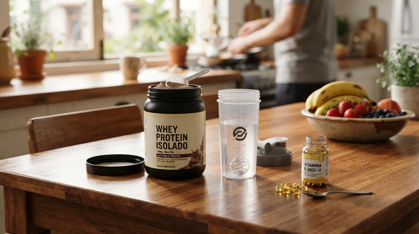Whey protein isolado para sarcopenia em idosos