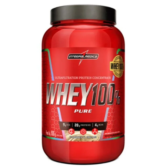 Whey 100% Pure Integralmédica — 900 g (produto avulso)